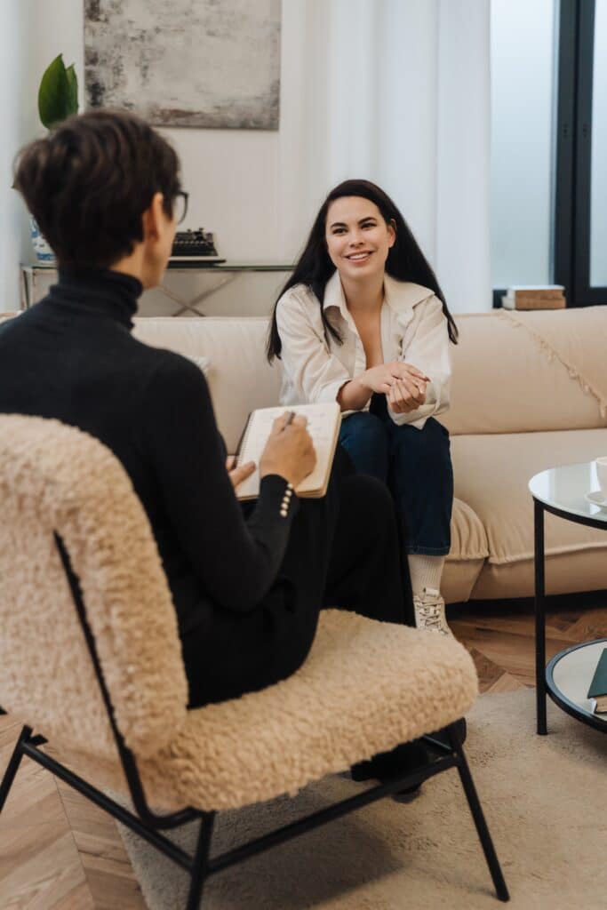 Individual Therapy Session at California Horizon - top rated treatment center in Orange County